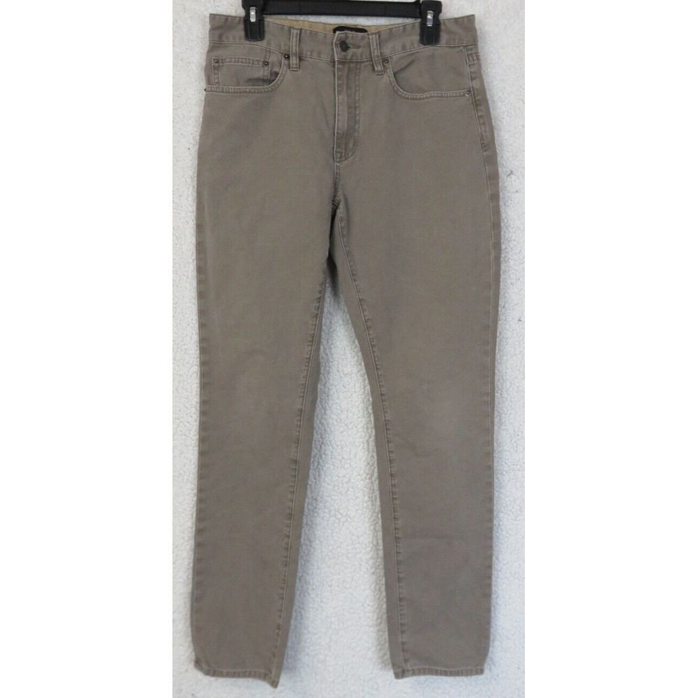 FRYE Mens Jeans Straight Leg Size 31x32 Cotton‎ Blend Brown
